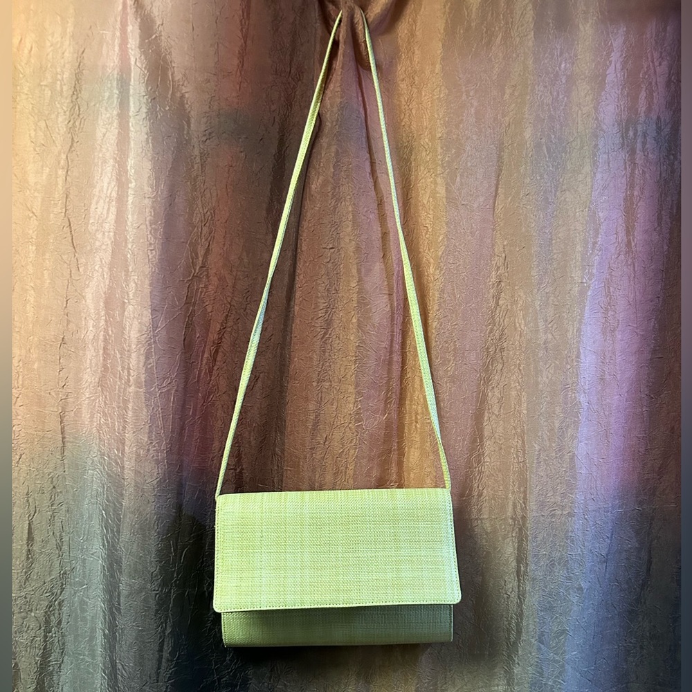 Woven straw shoulder bag vintage‎